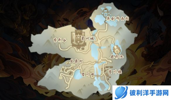 巴蜀南地图上线《天下》手游 天下贰经典场景再现大荒