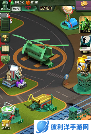 兵人大战微信版军事训练建筑