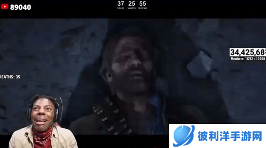 甲亢哥43小时完成大镖客2通关挑战 亚瑟结局哭成泪人