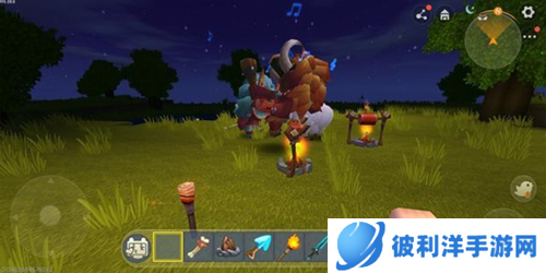 迷你世界国际服驯服野人攻略2