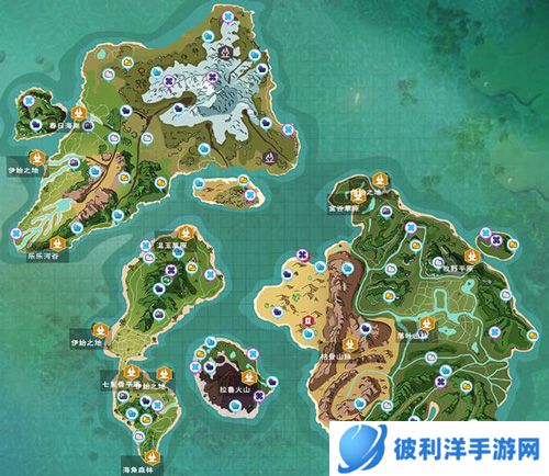 创造与魔法地图