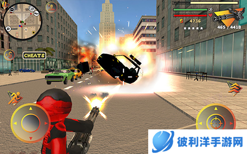 火柴人绳索英雄内置作弊菜单2023版游戏优势