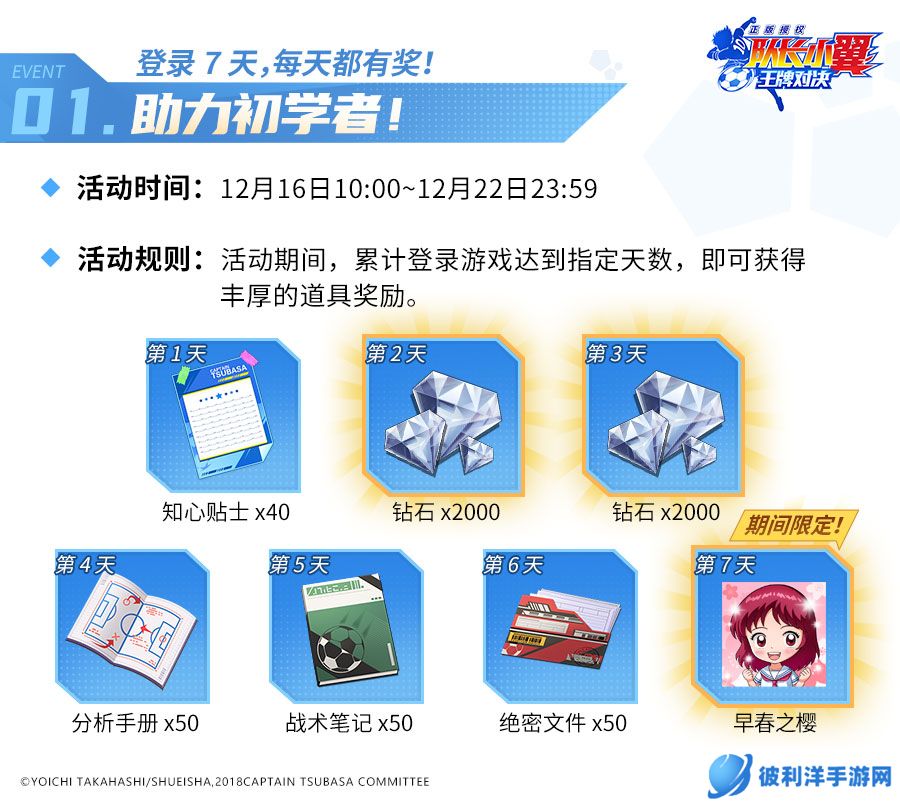 《队长小翼：王牌对决》“追梦测试”即将开启！全民预约福利今日曝光