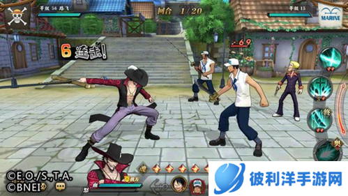 航海王燃烧意志三星版战斗界面介绍