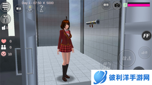 樱花校园模拟器如何获得火箭筒5